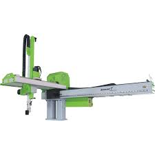Enmair EL-serie balkrobot voor het uitnemen en afleggen van producten bij spuitgietmachines