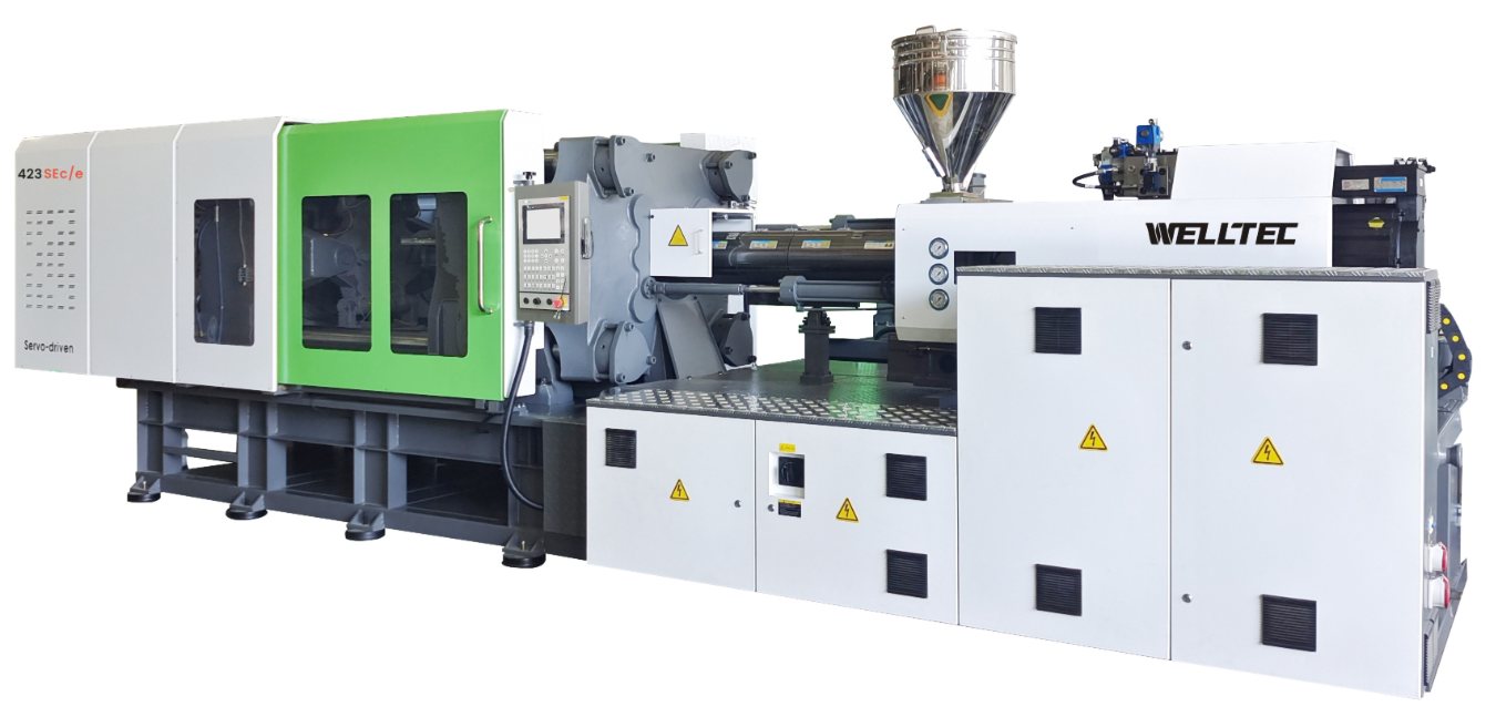 Welltec 423SEc/e spuitgietmachine voor dunwandige producten en hoge inspuitsnelheden